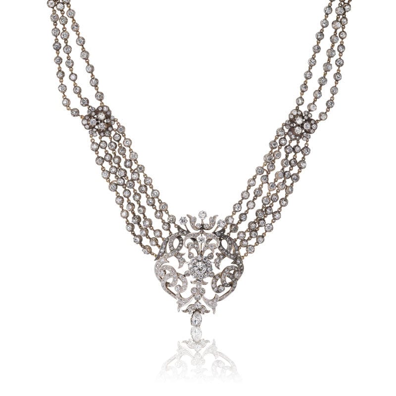 38.72ct Diamond Necklace Necklace