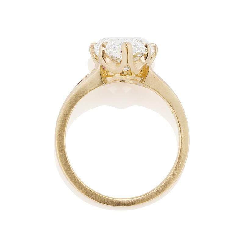 4.08ct pear cut diamond Ring