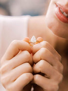 4.08ct pear cut diamond Ring