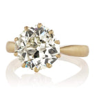 4.10 Carat Old European Cut Solitaire Engagement Ringng