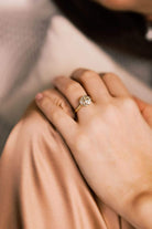 4 Carat East-West Set Old Mine Cut Solitaire Engagement Ring