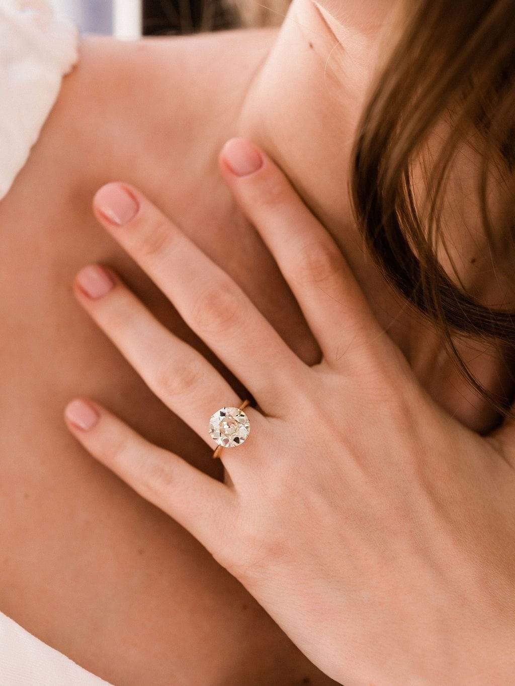 4.25ct old European cut diamond