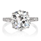 4.26ct old mine cut diamond