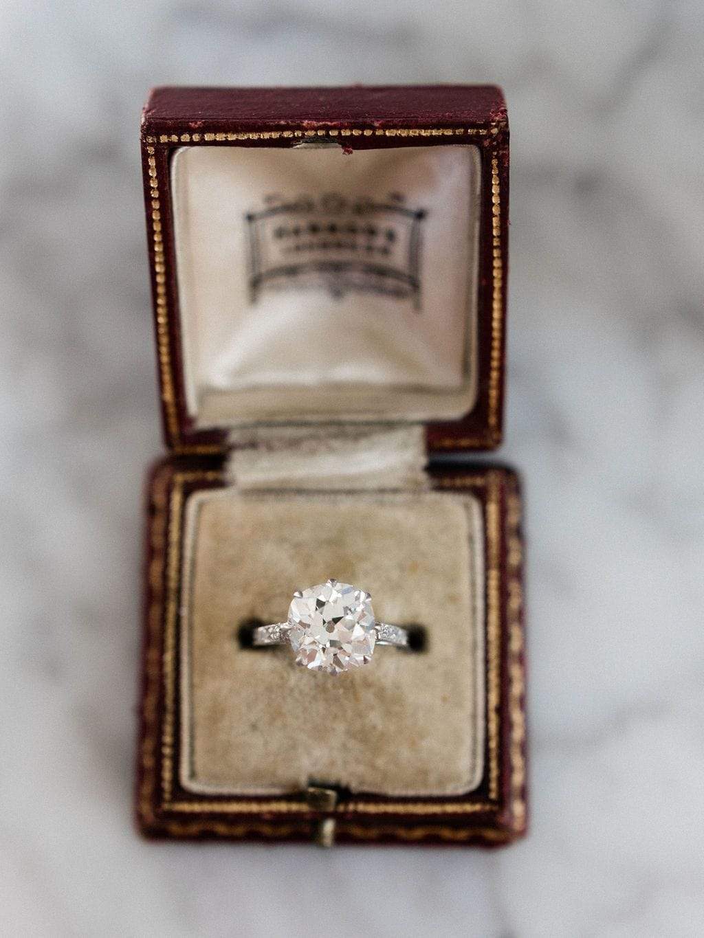 4.26ct old mine cut diamond