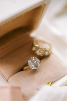 4.29 ct Old European Cut Diamond Set in a Platinum Basket 