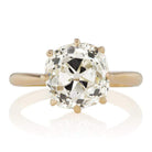 4.40ct Old Mine Cut diamond Ring