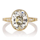 4.41ct Old Mine cut Diamond Ring