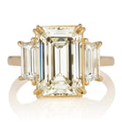 4.49ct Emerald cut diamond Ring