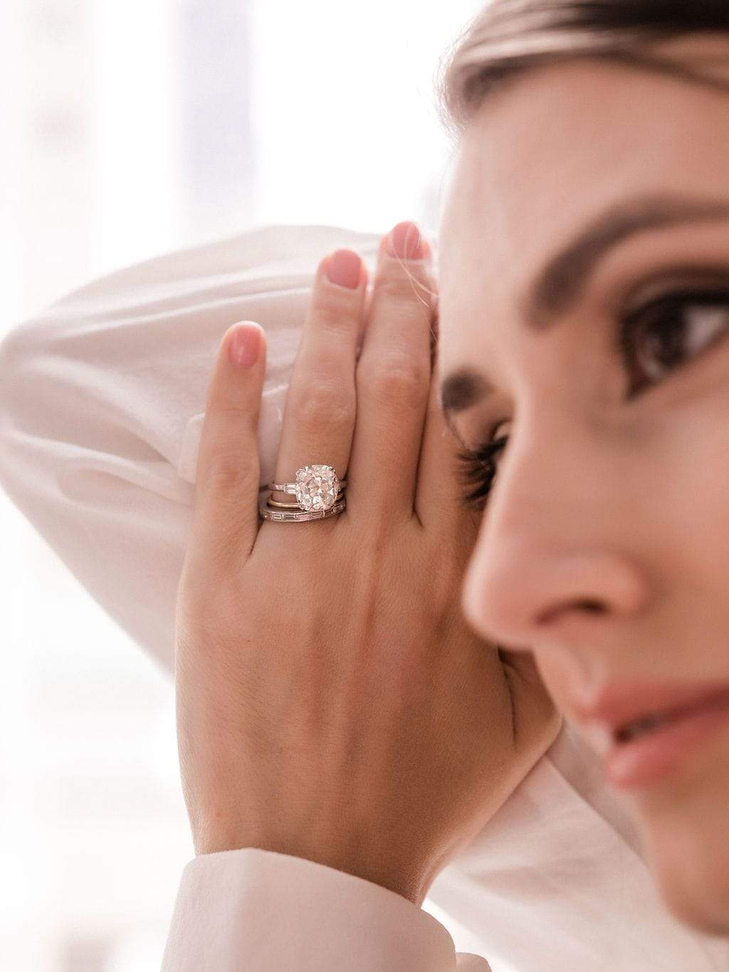 4.76ct old mine cut diamond