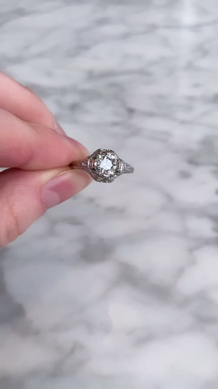  videos and images of vintage -Old European cut diamond 