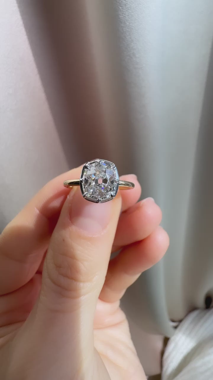 Old Mine cut diamond 