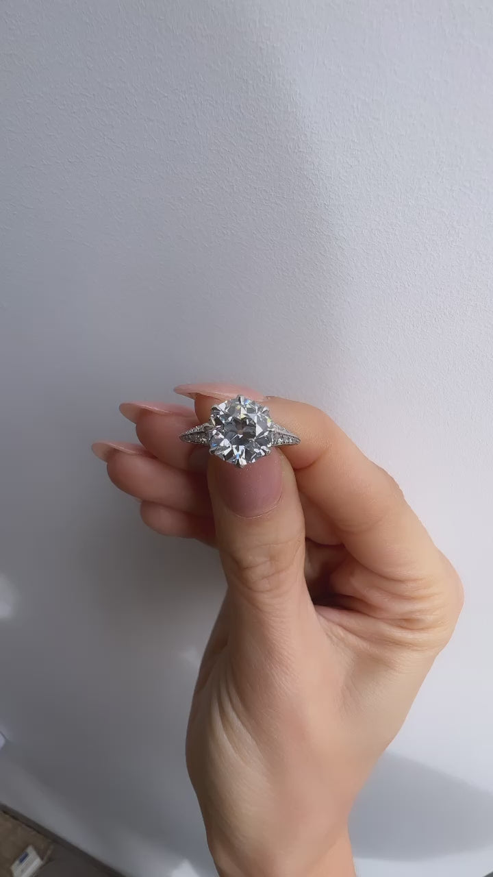 Old European cut diamond 