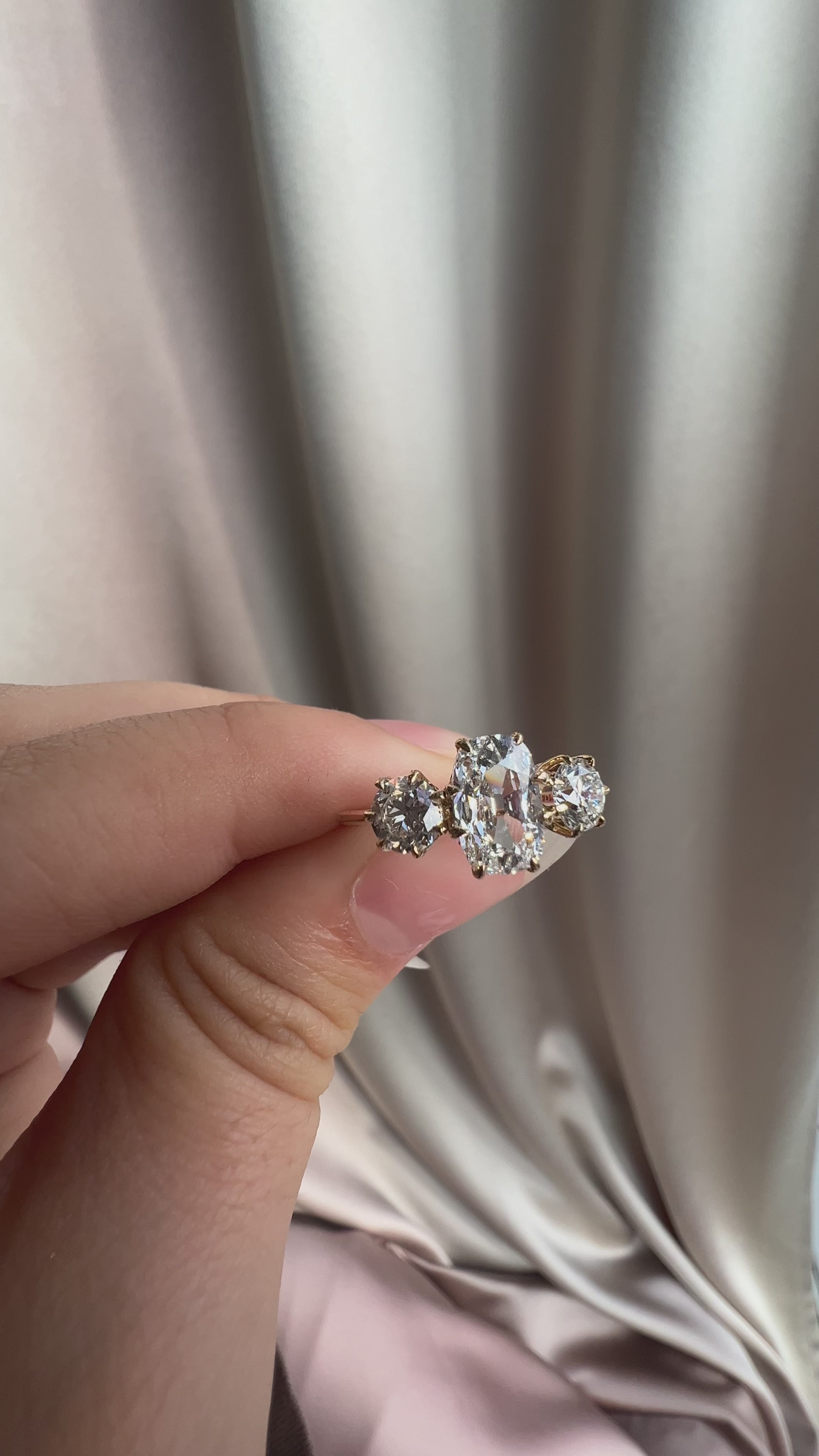 Old Mine cut diamond 