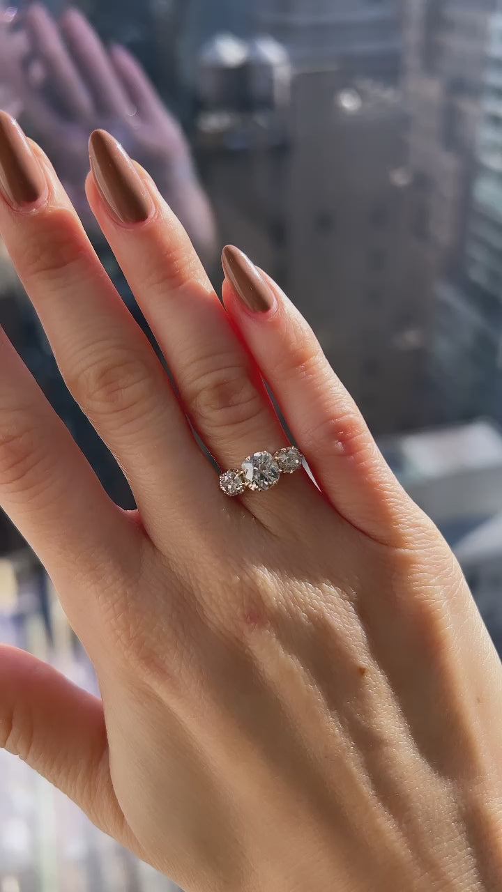 Old Mine cut diamond 