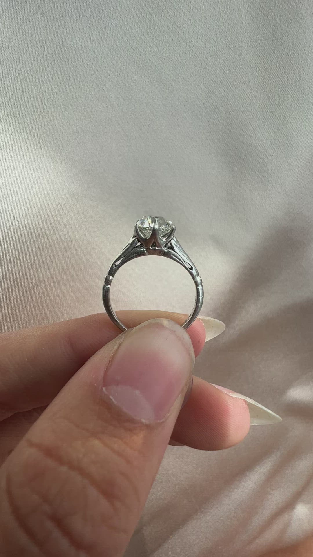 Old European cut diamond 