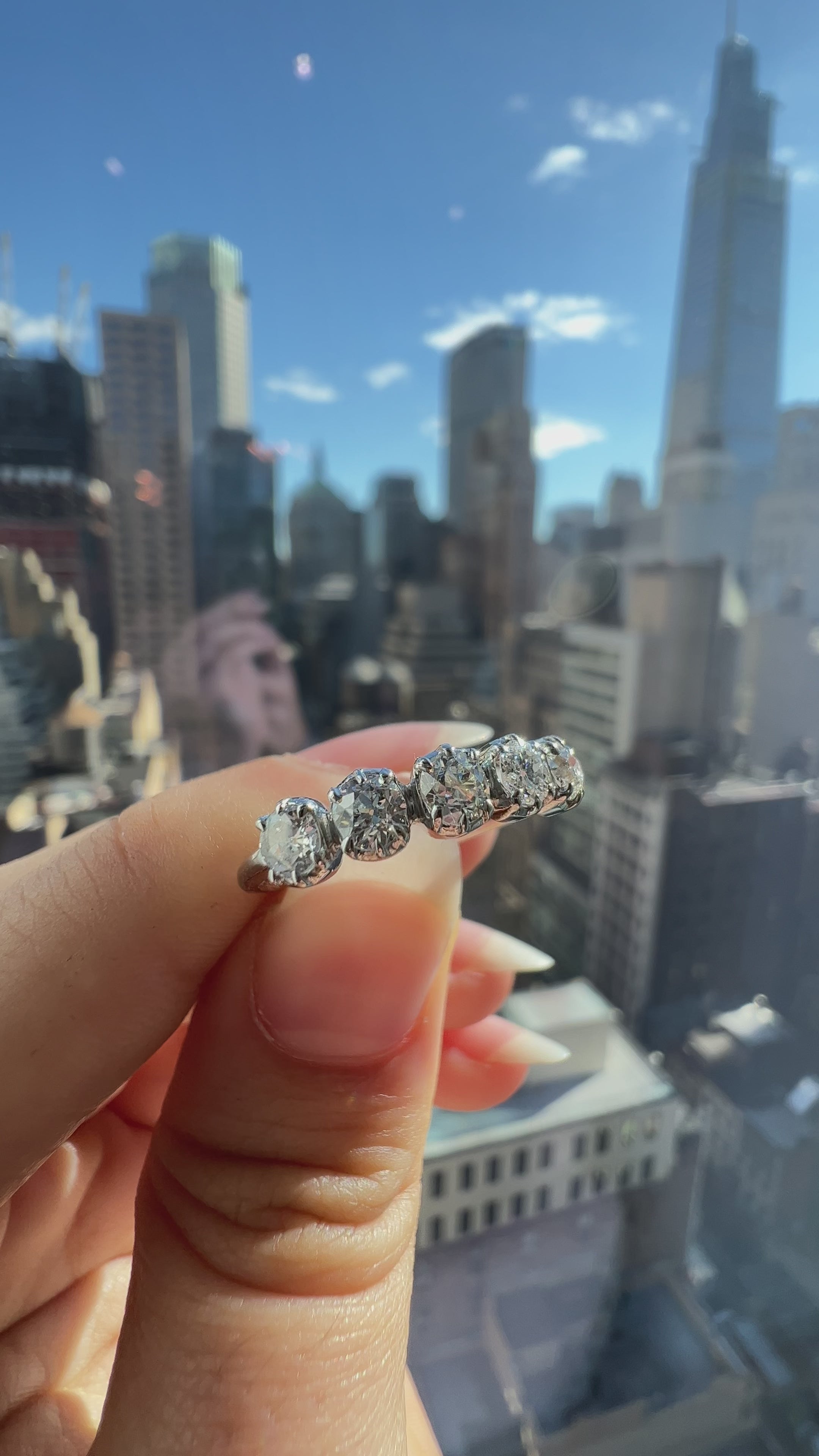 Old Mine cut diamond 