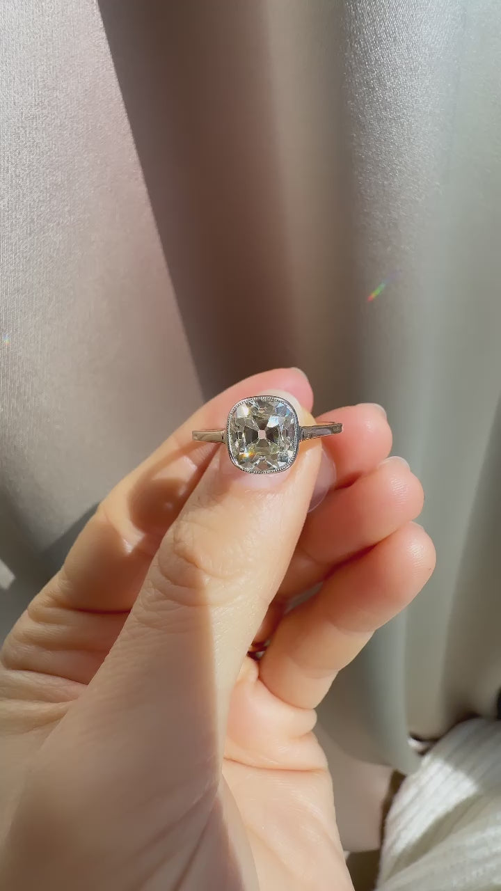 Old Mine cut diamond Uncategorized