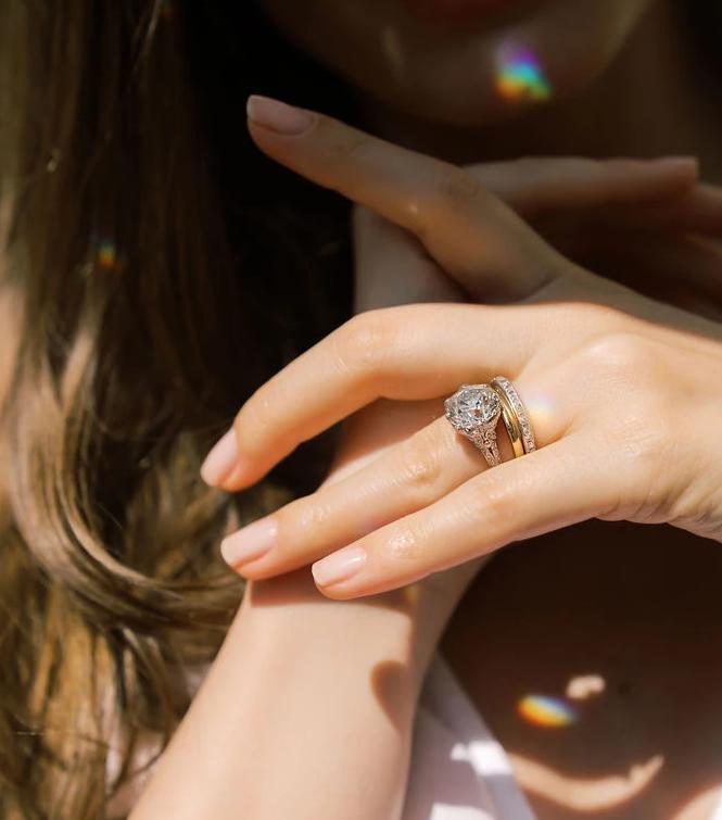 5.01ct Vintage Edwardian Engagement Ring