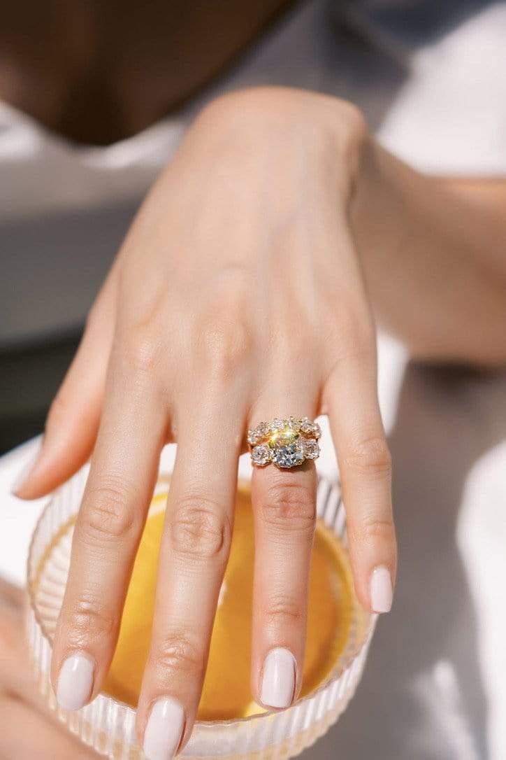 Old Mine cut diamond 