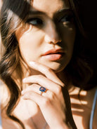 5.09ct no-heat Sri Lanka Sapphire Ring