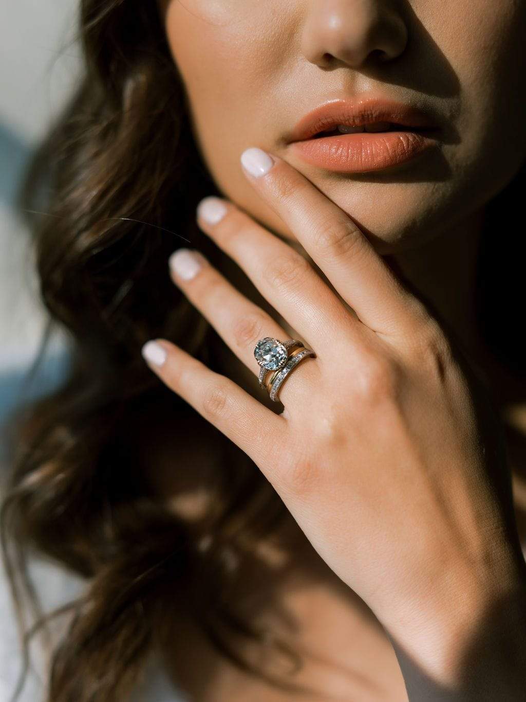 5.34ct old mine cut diamond Ring