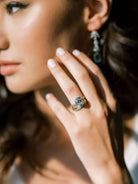 5.34ct old mine cut diamond Ring