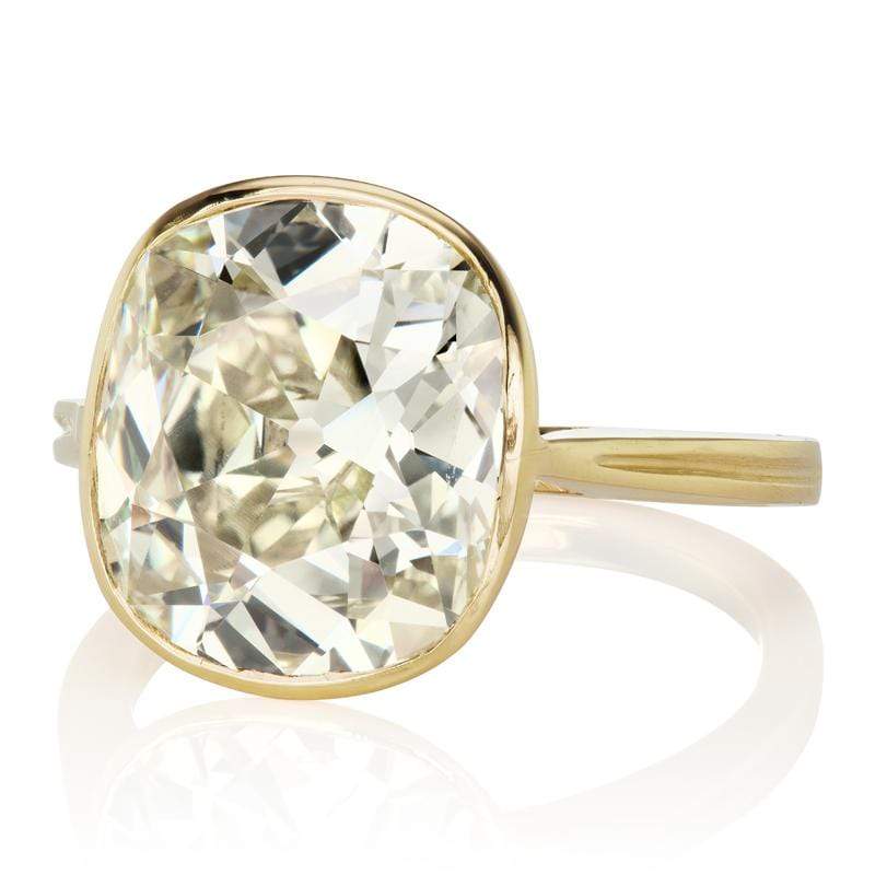 5.37ct old mine cut diamond