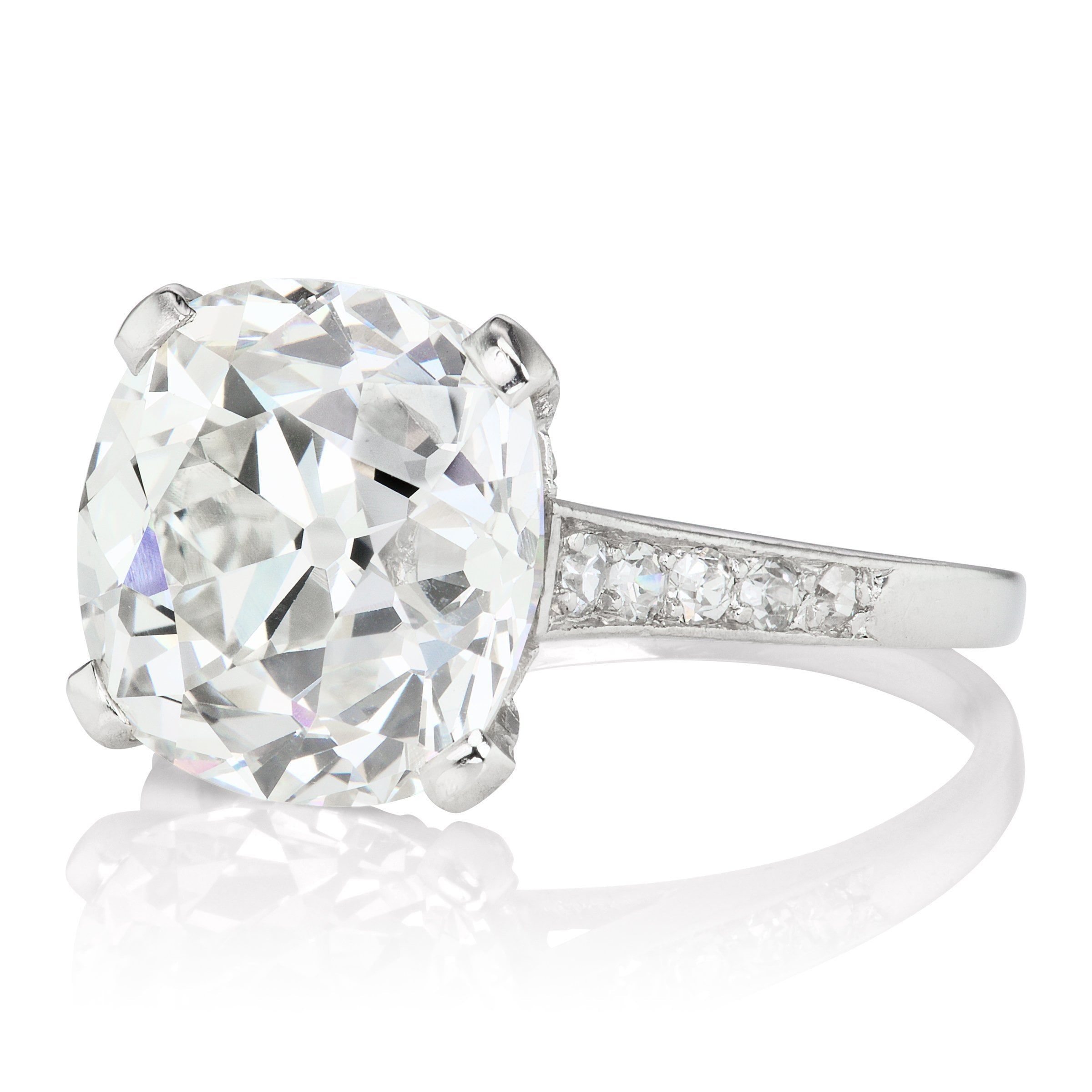 5.59ct old mine cut diamond