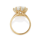 Brilliant 5.70 ct Old European Cut Diamond Ring 