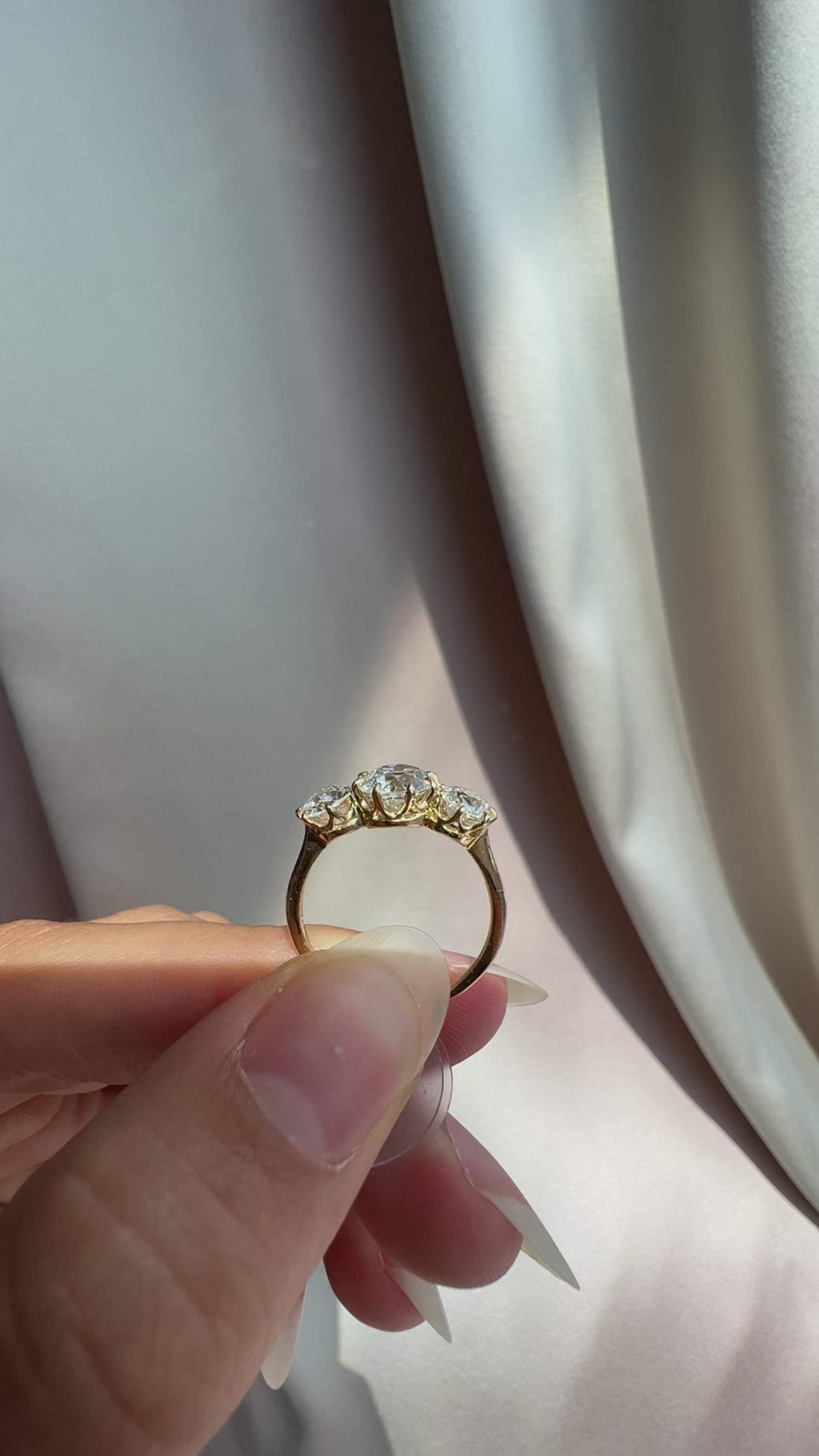 Old European cut diamond 