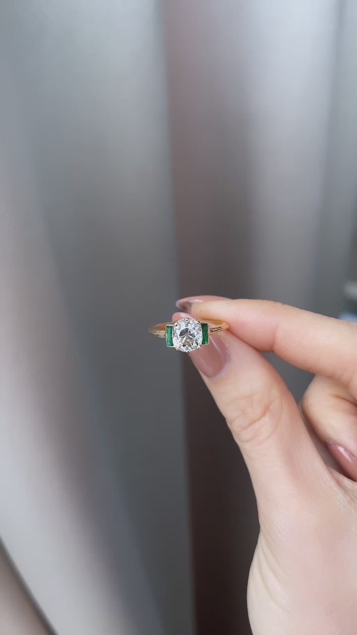 Old Mine cut diamond 