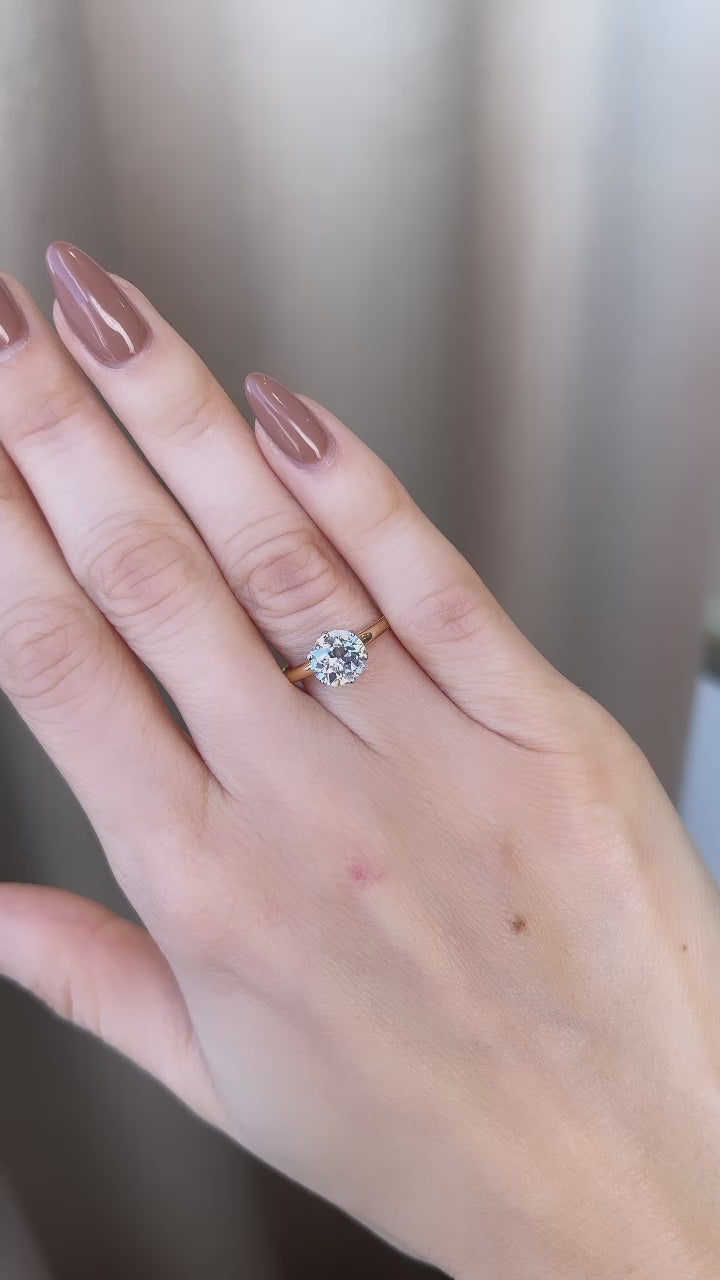 g-h-i color, in two-tone setting