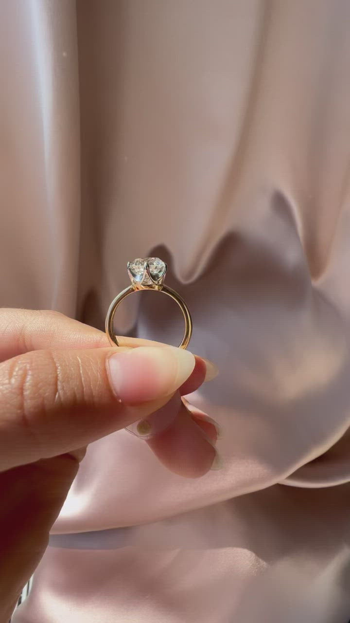 Old European cut diamond 