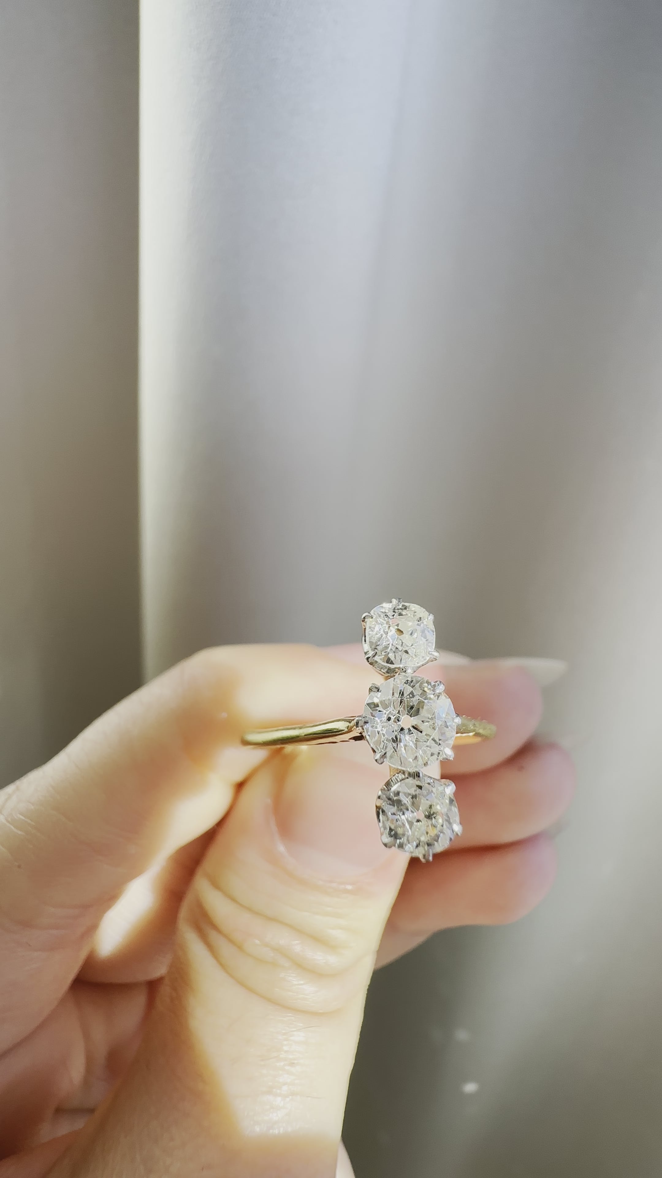 Old Mine cut diamond 