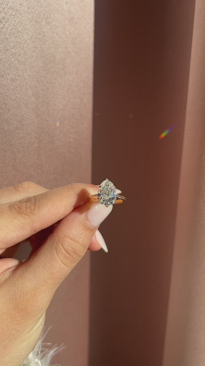  videos and images of vintage -Pear cut 