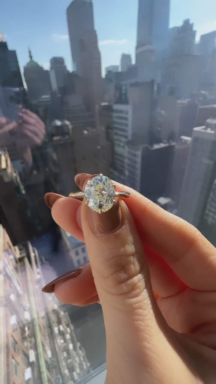 Marquise/Oval cut diamond 