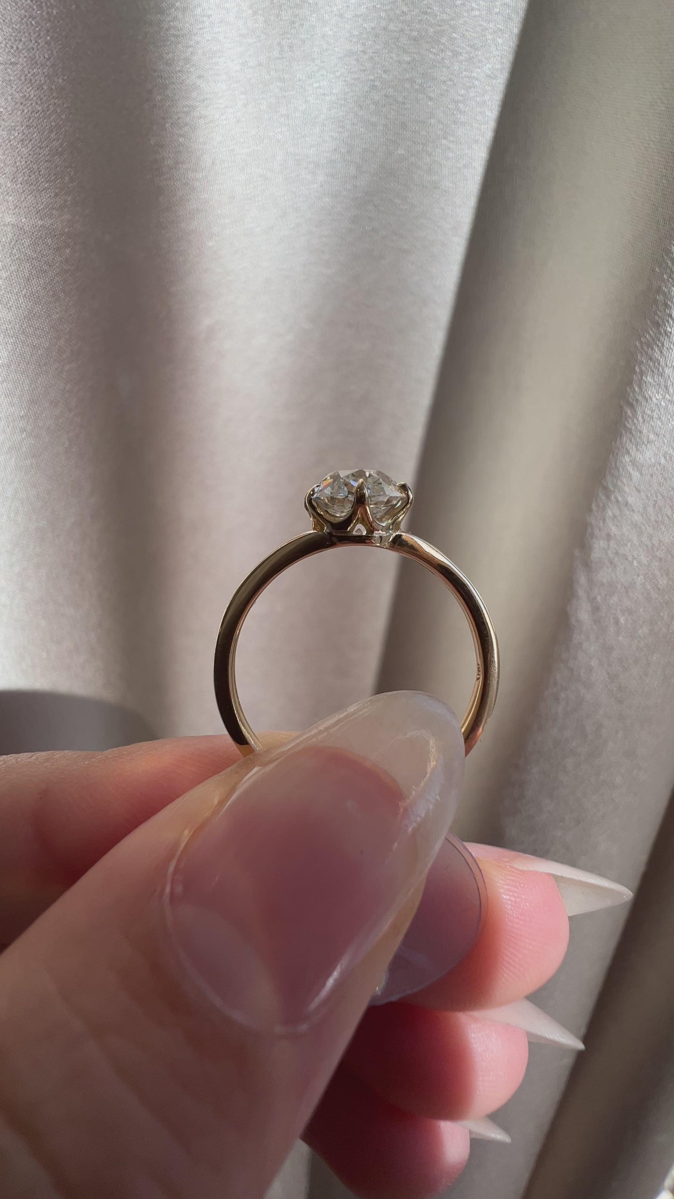 Old Mine cut diamond 