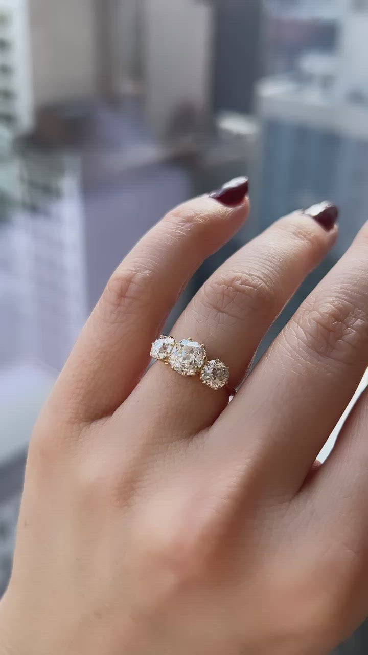 Old European cut diamond 