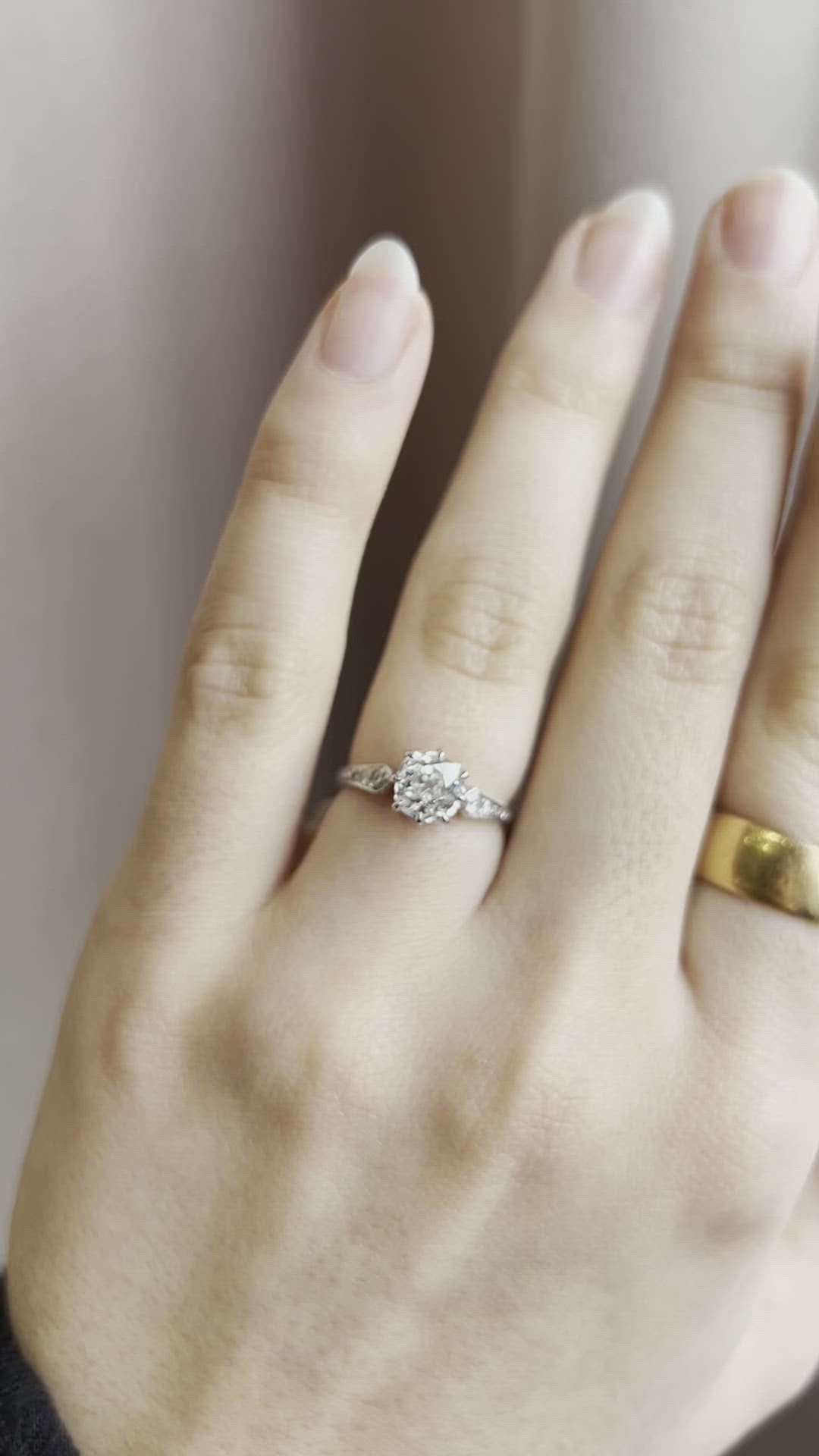  videos and images of vintage -Old European cut diamond 