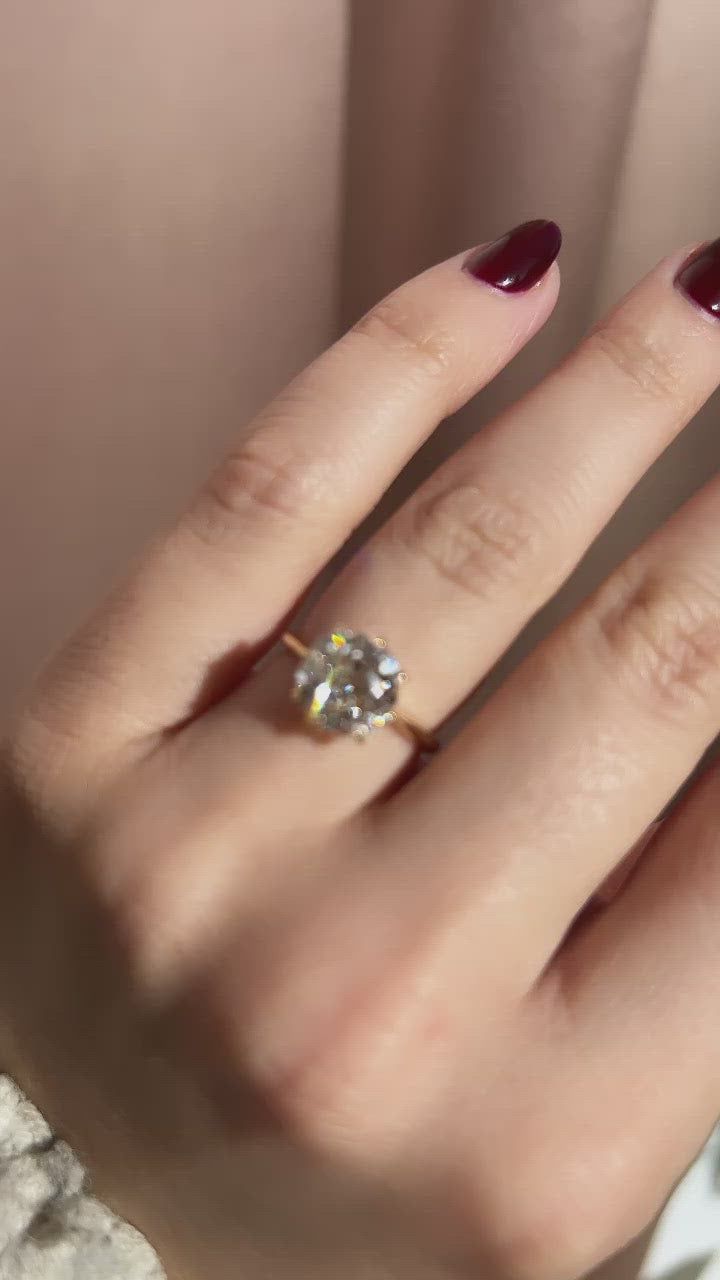 Old European cut diamond 