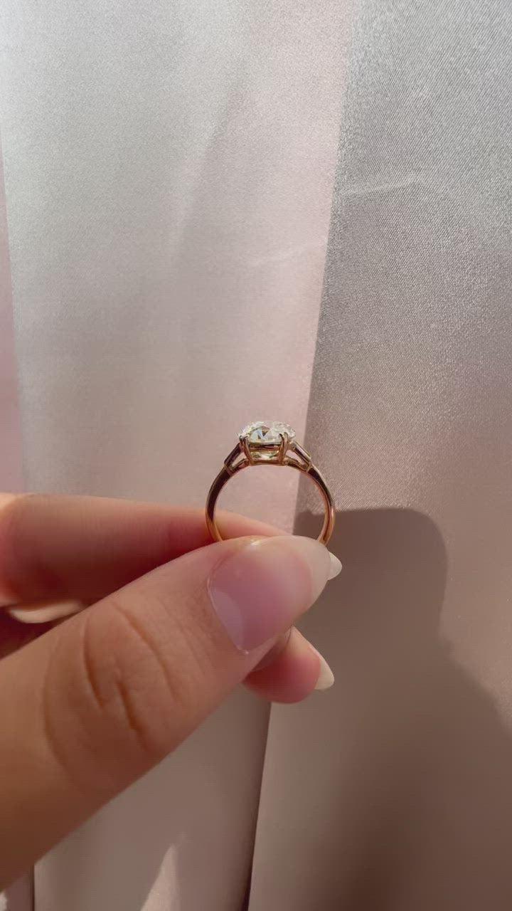 Old European cut diamond 