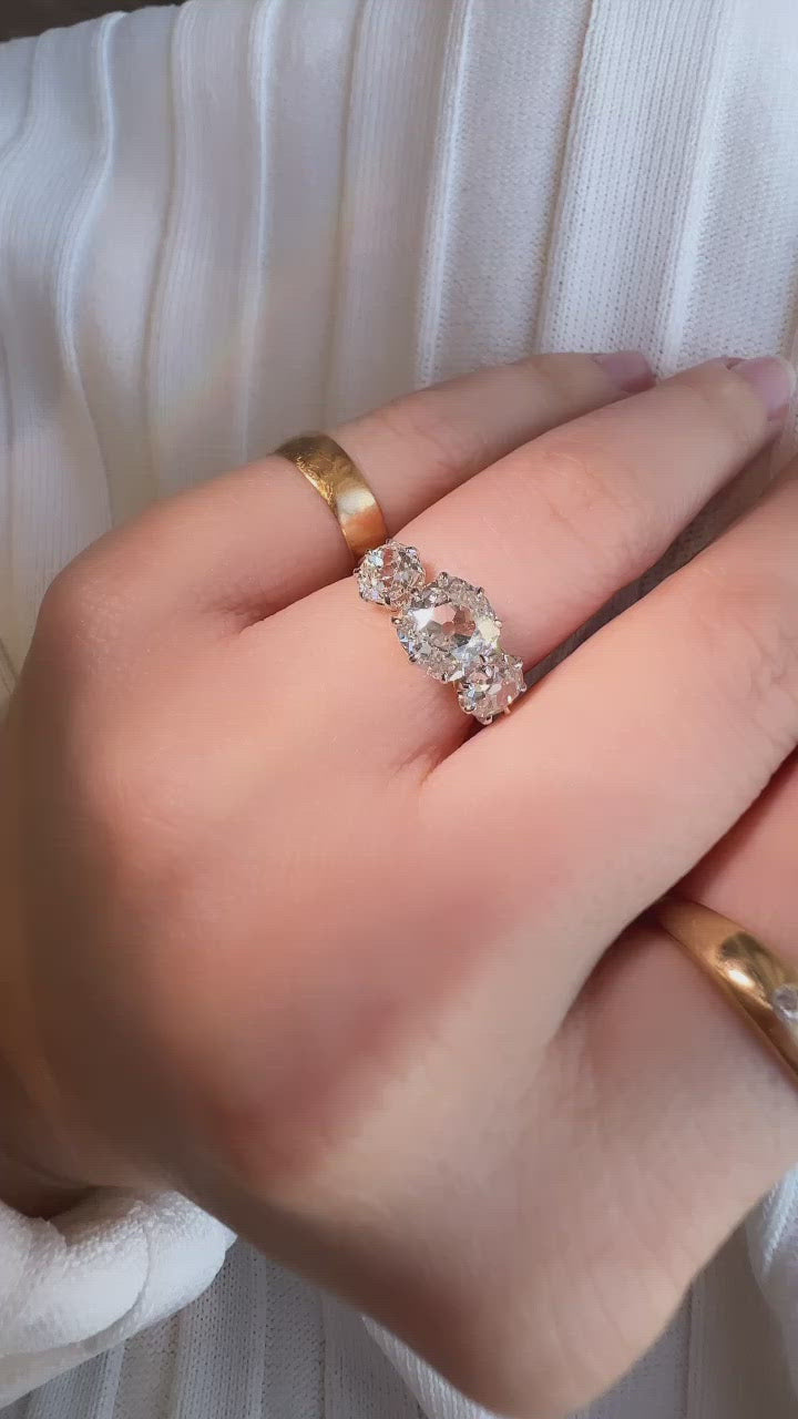 Old Mine cut diamond 