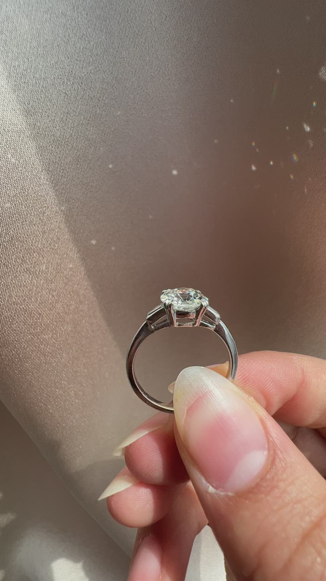 Old Mine cut diamond 