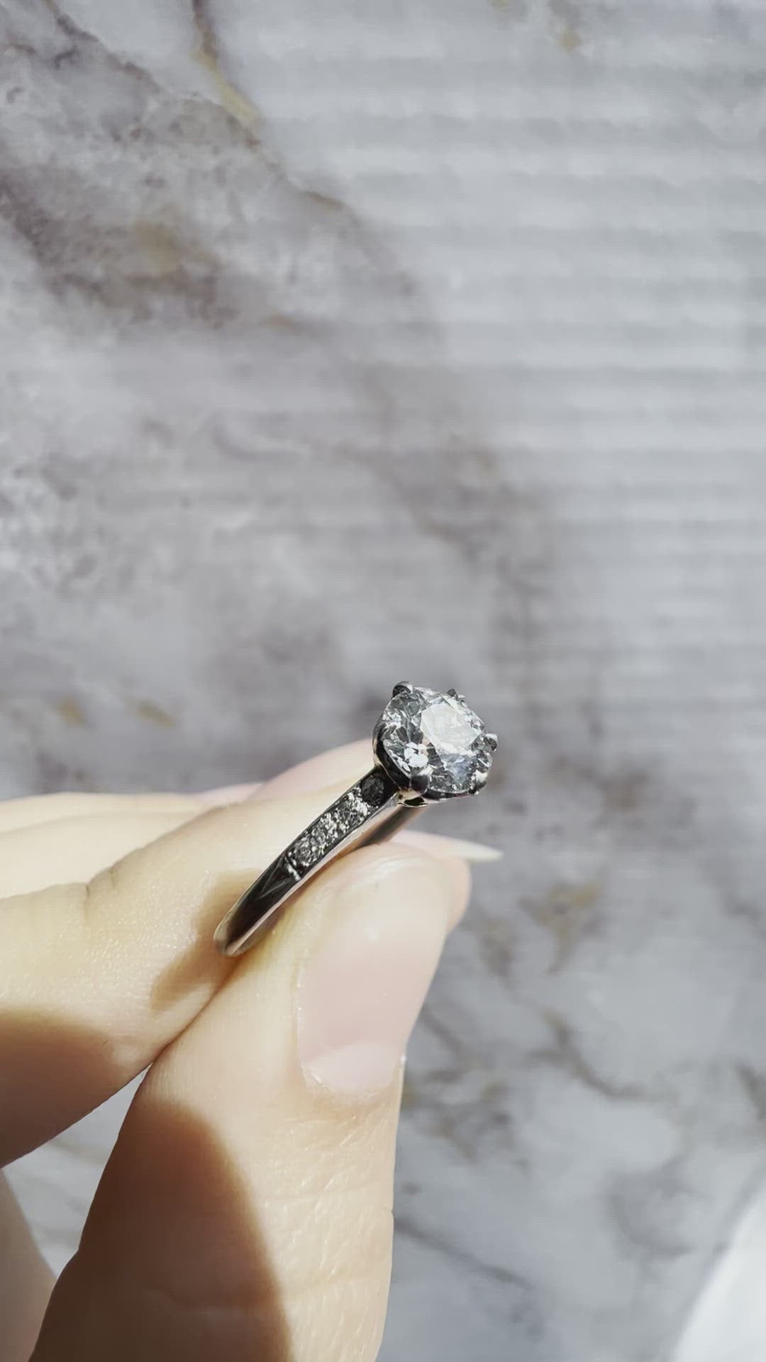  videos and images of vintage -Old European cut diamond 