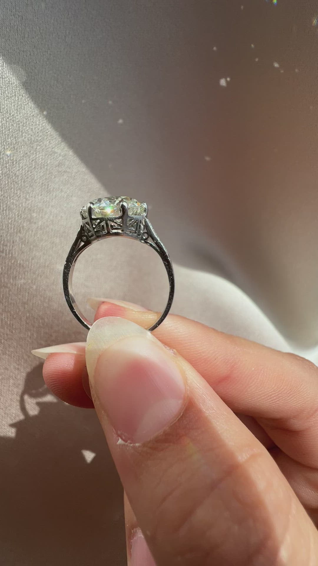 Transitional cut diamond 