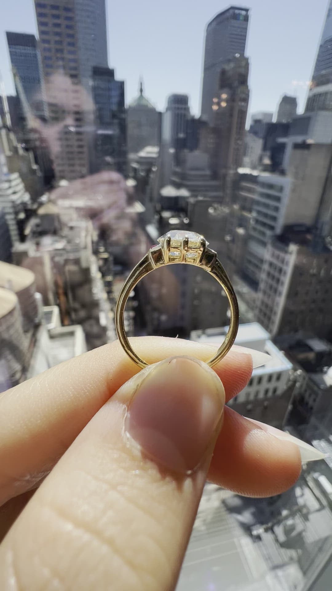 Old Mine cut diamond 