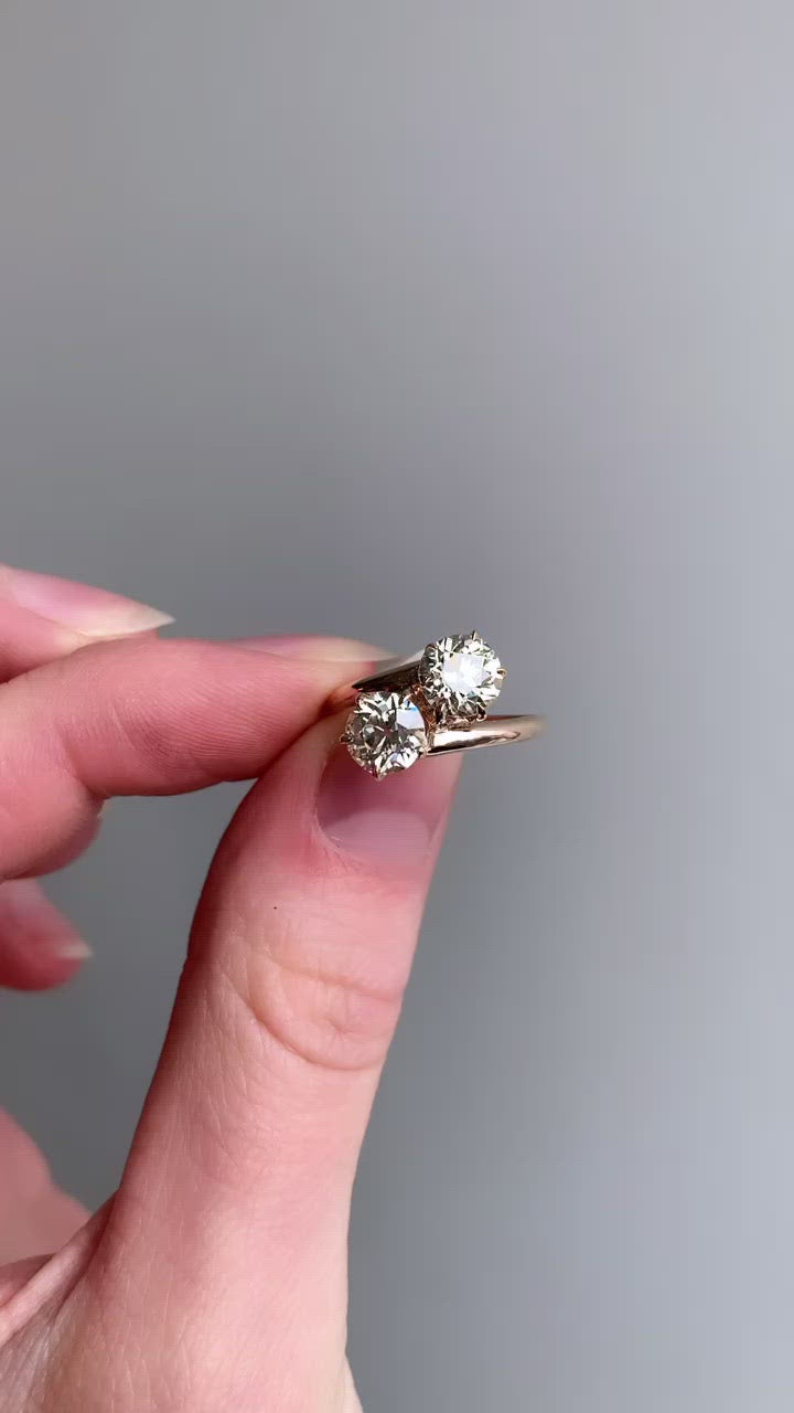 Old European cut diamond 