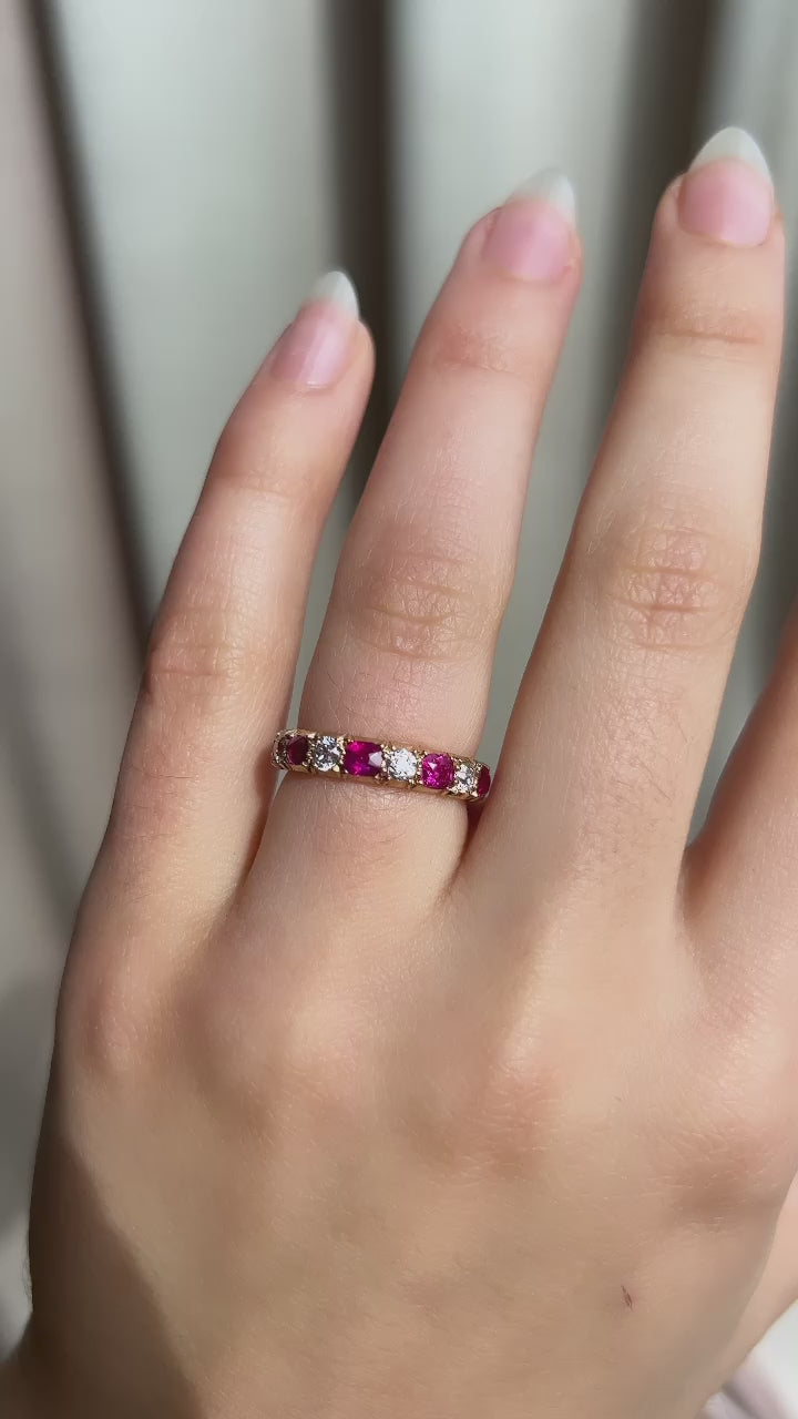 diamond in yellow gold setting