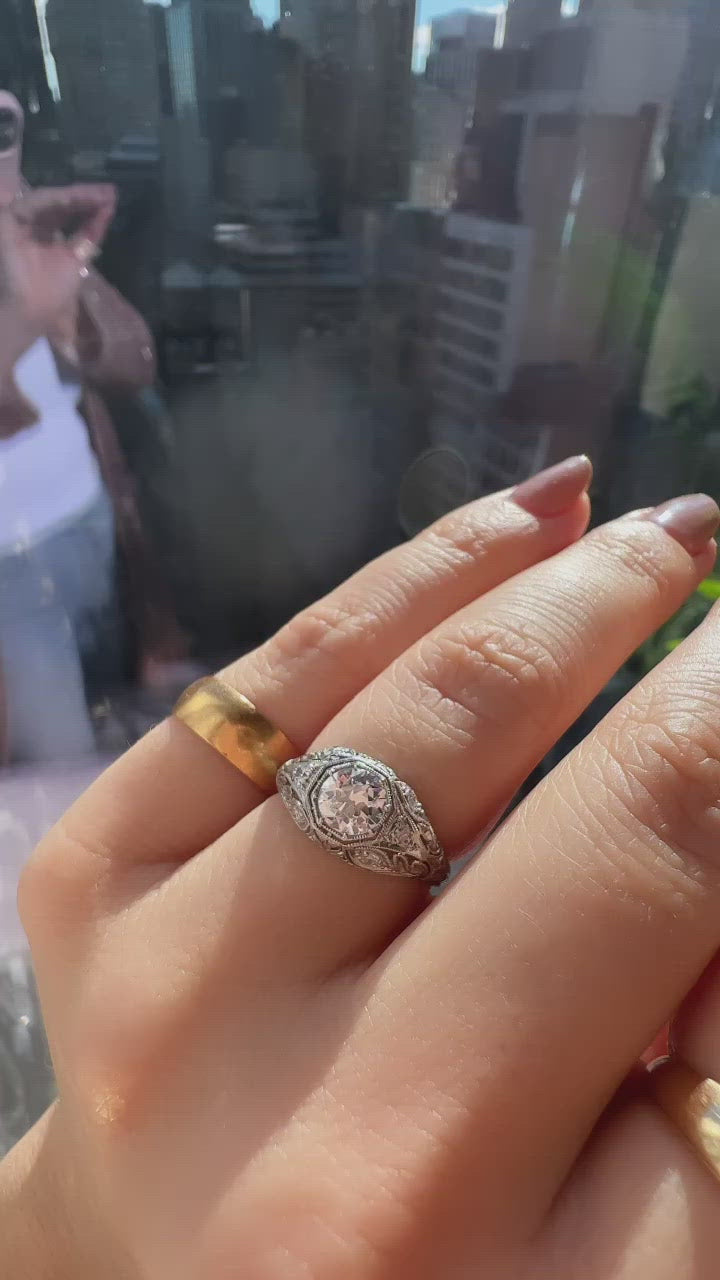 Old European cut diamond 