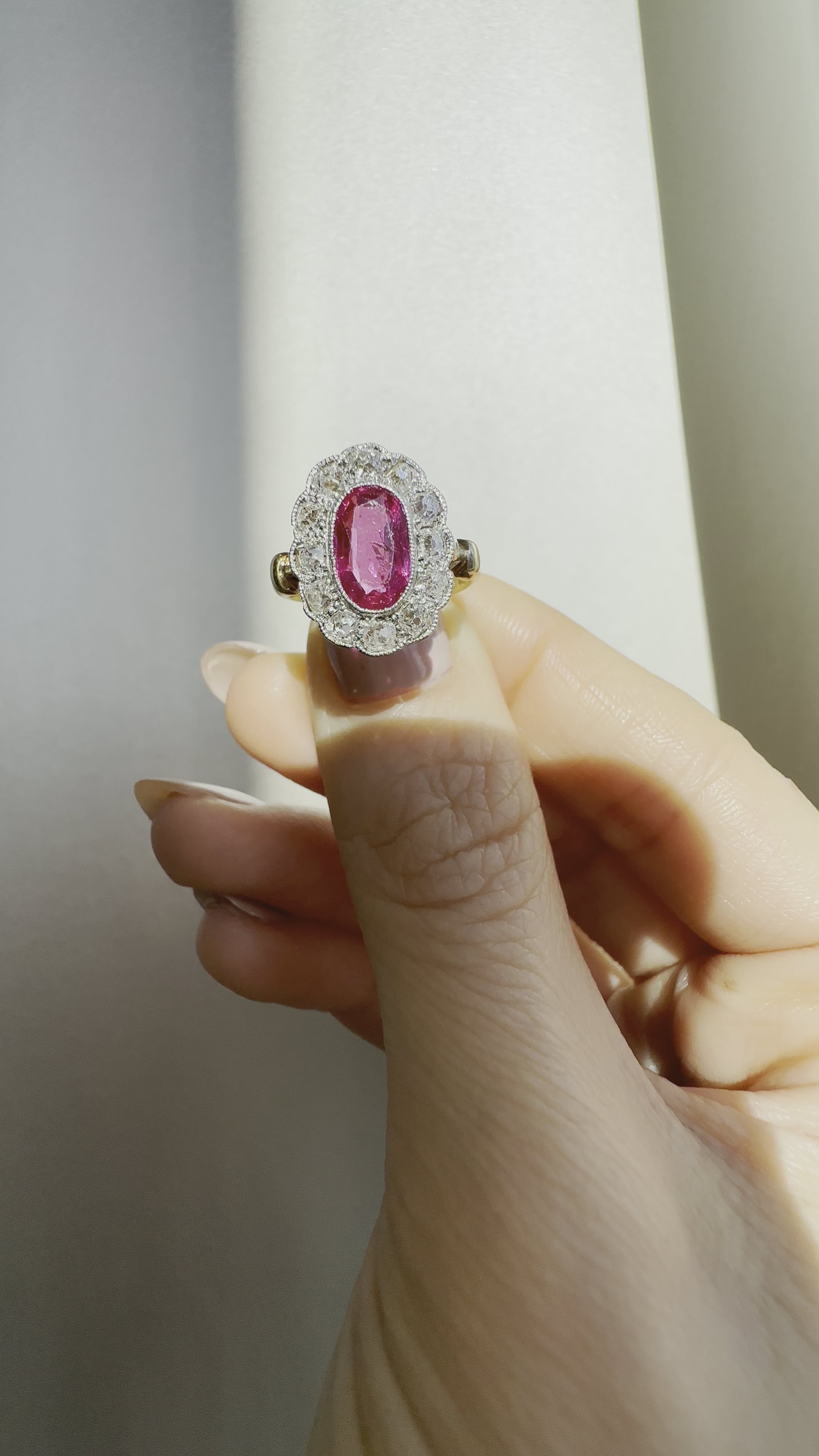 Marquise/Oval cut diamond 